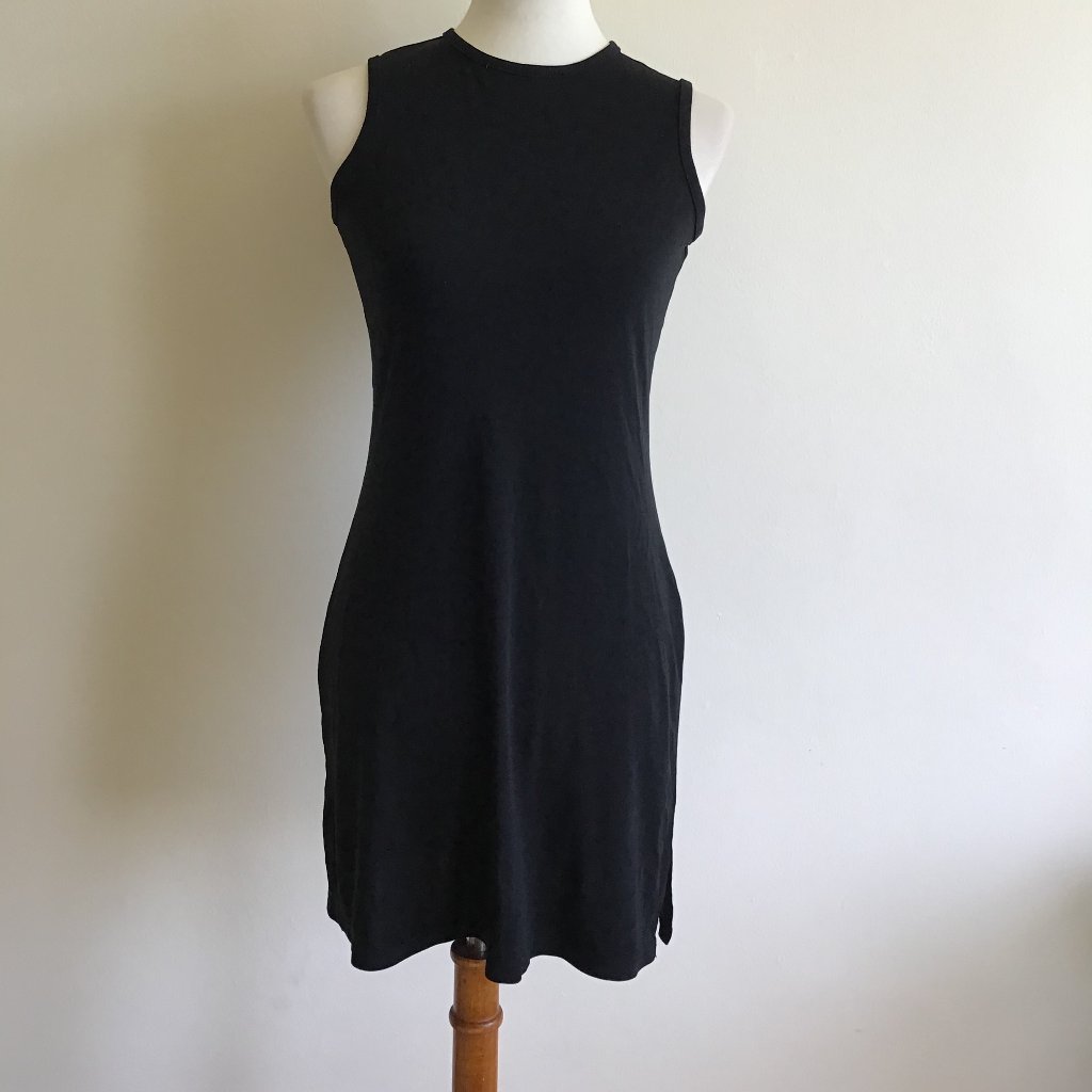 Women's Bodycon Dress Black Mini